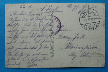 Postcard PC 1916 Chambley WWI France